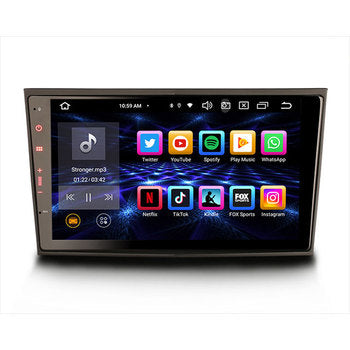 Stock UE Erisin ES8508P 8 "IPS Android 14 Autoradio pour Opel Meriva Zafira Vivaro Tigra Wireless CarPlay Android Auto TV