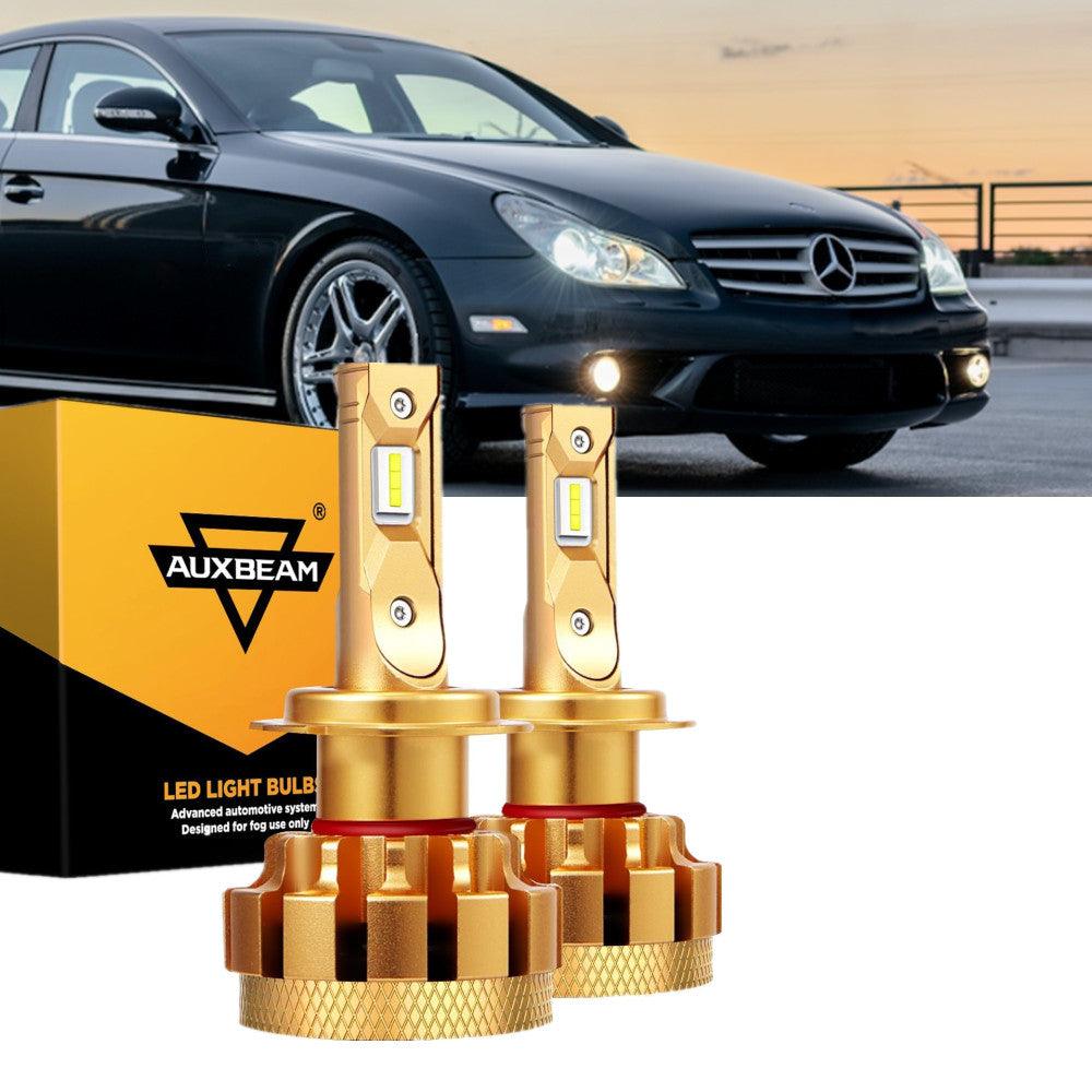 For 2006 Mercedes-Benz CLS55 AMG with Halogen Headlamps F-16 Plus Series Built-in Canbus LED Light Bulbs High Low Beam Bundle - Auxbeam – éclairage LED auto