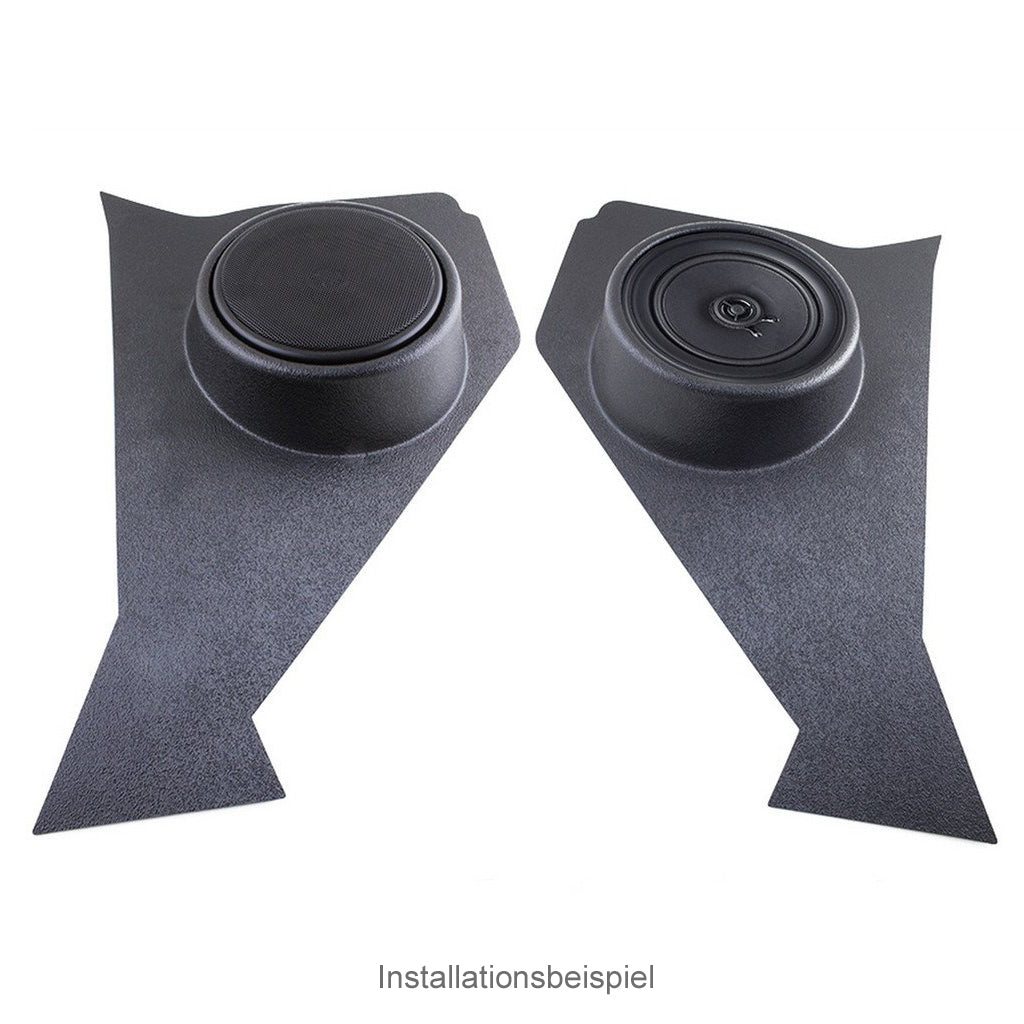 لوحات مفاتيح RETROSOUND بدون مكبرات صوت S-62، شيفروليه (1957)، أسود