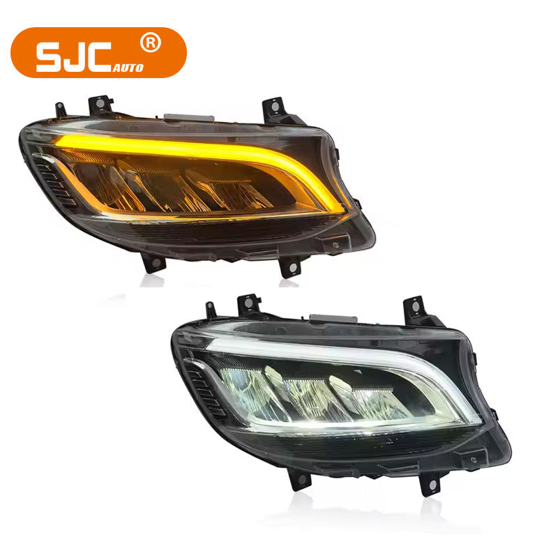 مصابيح أمامية LED لسيارة مرسيدس بنز سبرينتر 2019 من SJC Car Accessories