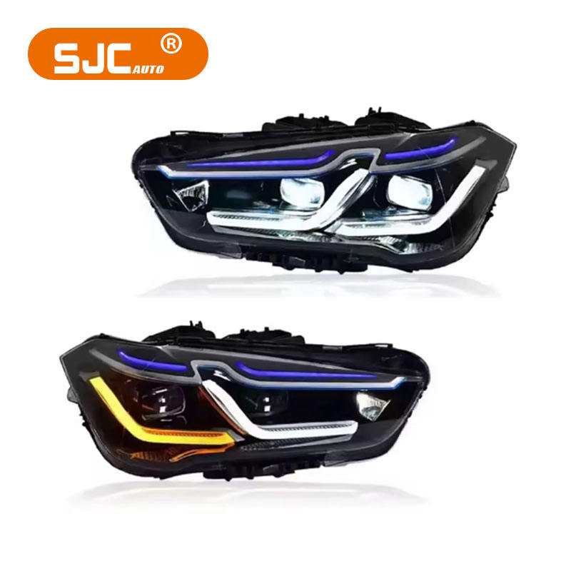 مصابيح أمامية SJC لسيارة BMW X1 F48 مصابيح أمامية LED عالية الجودة