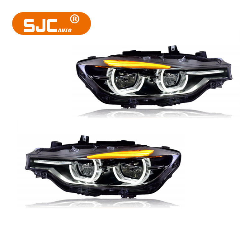 مصابيح أمامية LED عالية الجودة من SJC لسيارة BMW الفئة الثالثة F30/F35 2012-2018