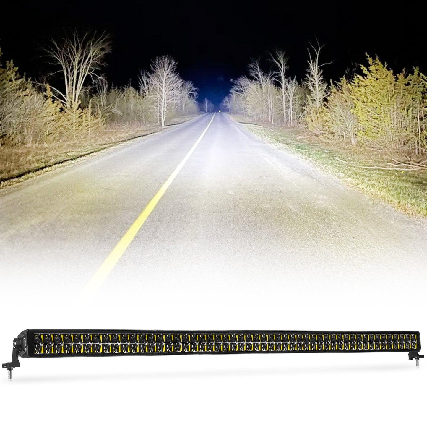 SP-basic Series 12 Inch/22 Inch/32 Inch/42 Inch/52 Inch Double Row Off Road LED Light Bar Without Amber&White DRL