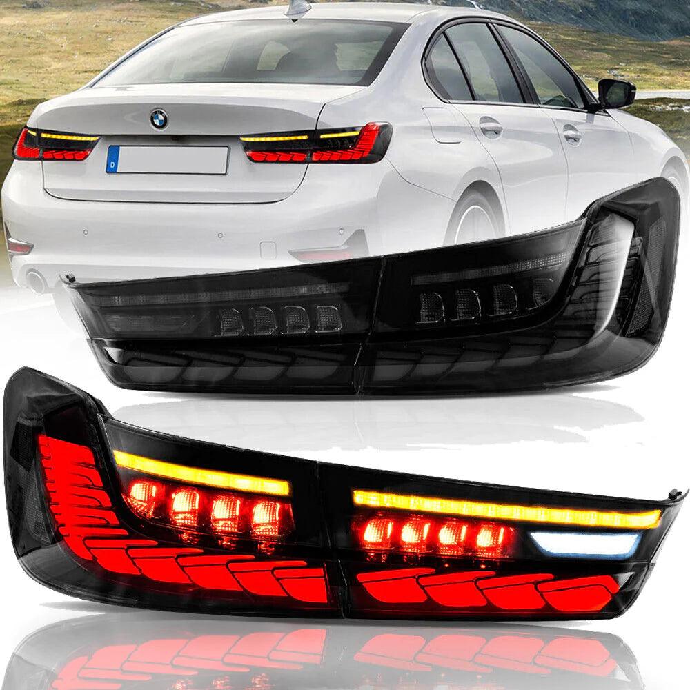 LED Tail Lights Assembly Sequential Turn Signal With Dynamic Welcome Light For 2018-2022 BMW 3 Series 7th Gen G20/G28/G80