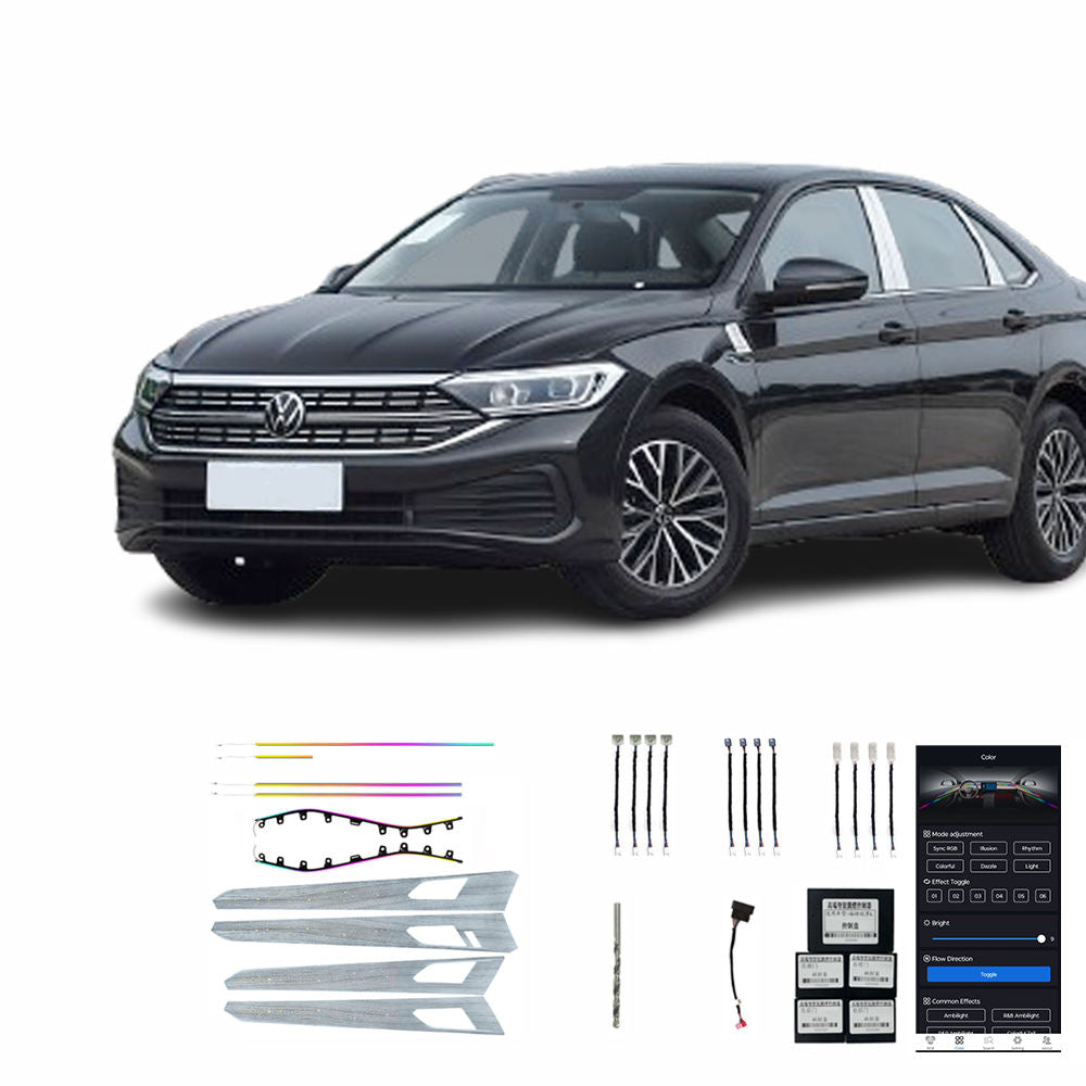 Volkswagen Sagitar Star 23 24 Lampes 22 Éclairage Ambiant Intérieur De Voiture Haute Qualité Vente Usine Modification