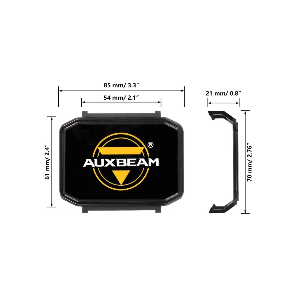 4 Inch LED Pod Lights Black Cover Light Shield Cover - Auxbeam – éclairage LED auto