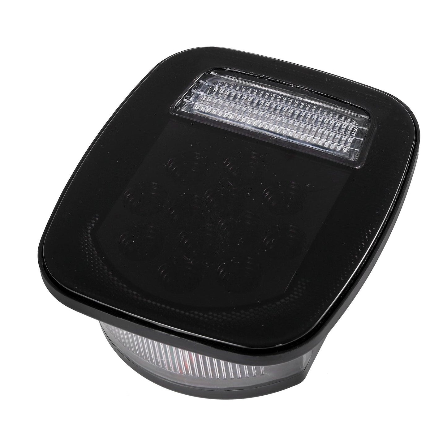 (2pcs/set) Universal Tail Lights 39LEDs Smoked Black for Wrangler YJ TJ CJ Truck Trailer Van Boat - Auxbeam – éclairage LED auto