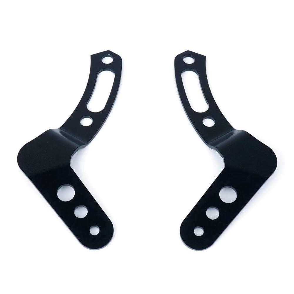 دعامة تثبيت شريط إضاءة LED مستقيم/منحني مقاس 30-32 بوصة مناسبة لطرازات UTV Polaris RZR XP1000 وRZR 900 S900 S1000 EPS 2013-2021 مع قفص التدحرج الأصلي فقط