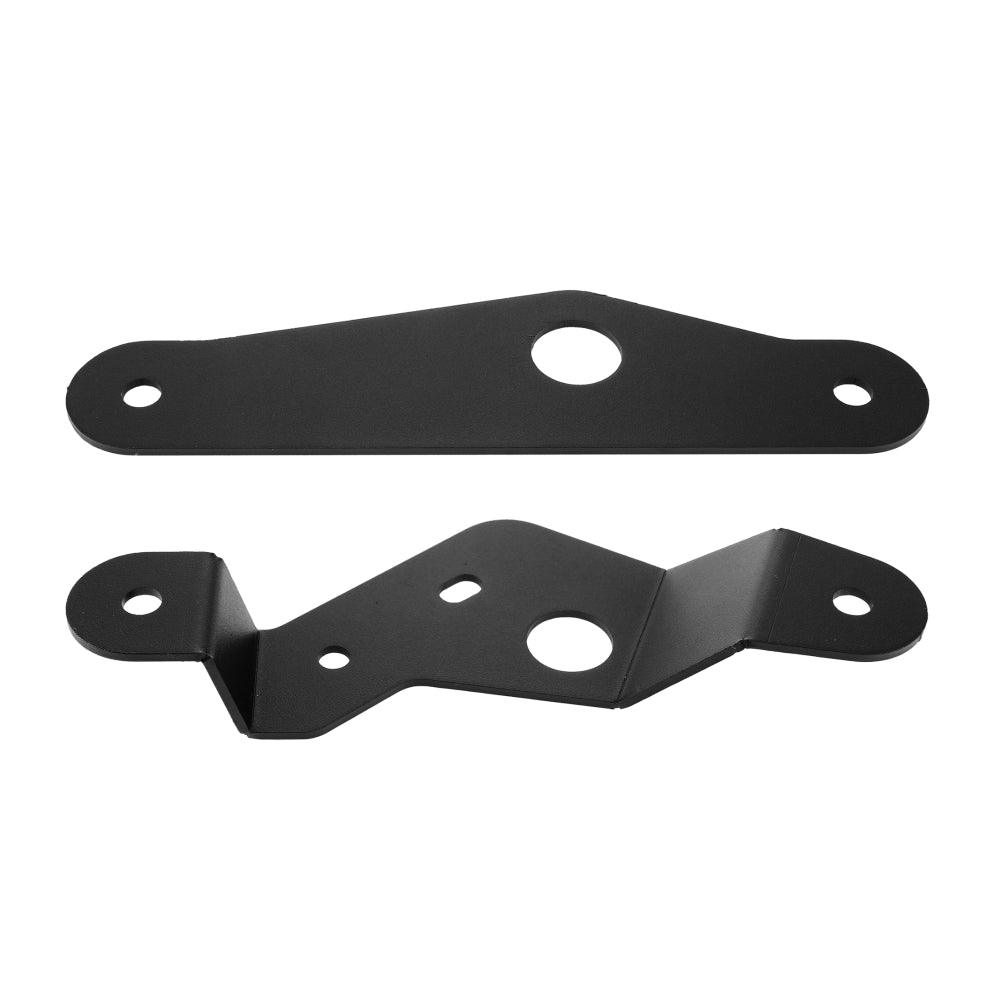 مصابيح LED مقاس 3 بوصات 96 واط 9600 لومن، 6 أوضاع إضاءة قيادة LED مع حامل تثبيت على العمود A لسيارة فورد برونكو 2/4 أبواب 2021 2022