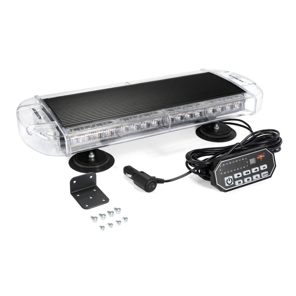 21.5" Rooftop Strobe Flashing Light Bar, 20 Flashing Modes Magnetic Mount Emergency Safety Warning Caution Beacon Lights