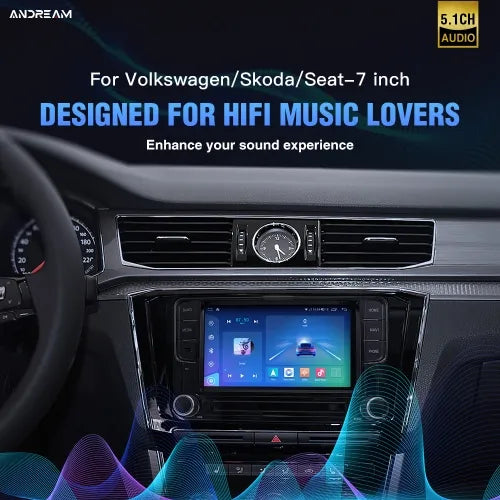 Amplificateur DSP Numérique Pur 6+128G DTS Certifié Volkswagen