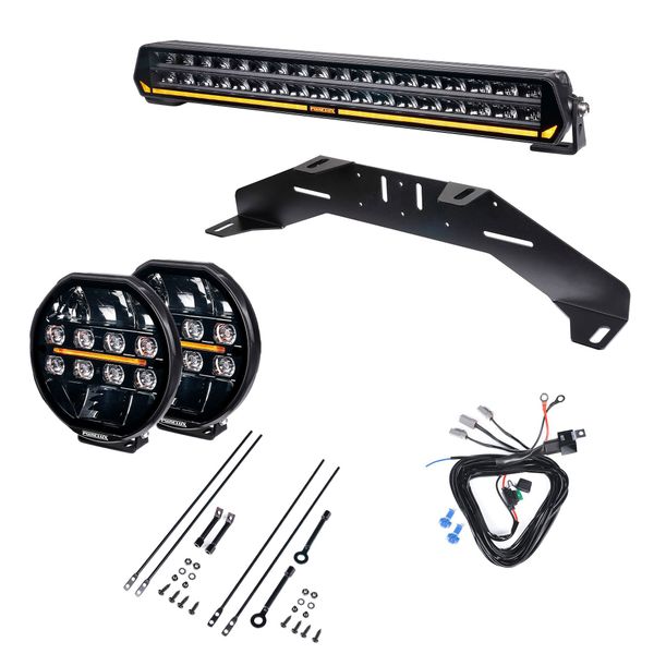 Auxiliary light kit Purelux WRC 4, 432W / 28,000 lm