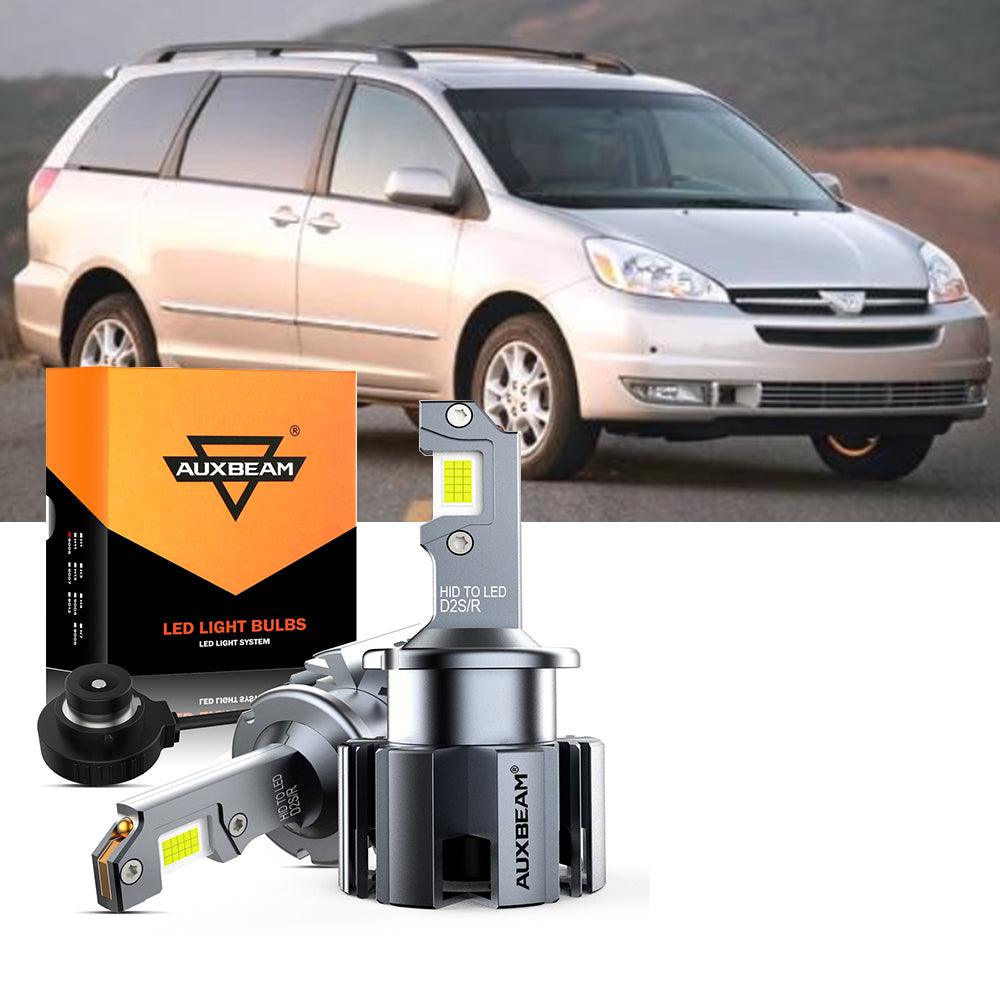 For 2004-2005 Toyota Sienna 9005 D2S LED Headlight Bulbs Bundle - Auxbeam  – éclairage LED auto