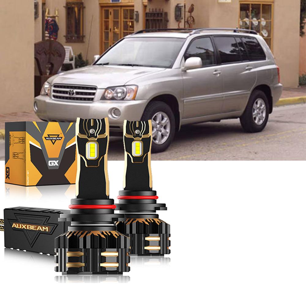 For 2001-2003 Toyota Highlander 9005 9006 LED Headlight Bulbs Bundle - Auxbeam  – éclairage LED auto