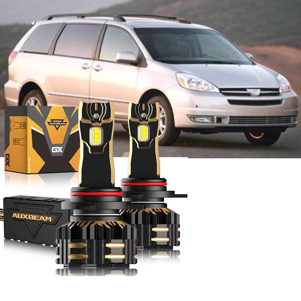 For 2004-2005 Toyota Sienna 9005 9006 LED Headlight Bulbs Bundle - Auxbeam  – éclairage LED auto
