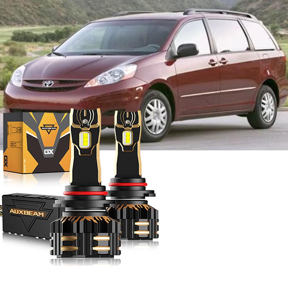 For 2006-2010 Toyota Sienna 9005 9006 LED Headlight Bulbs Bundle - Auxbeam  – éclairage LED auto