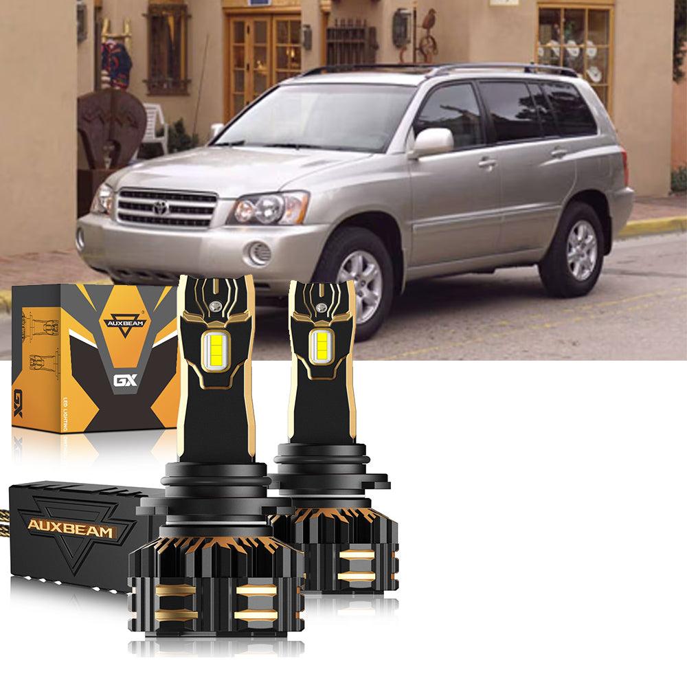For 2001-2003 Toyota Highlander 9005 9006 LED Headlight Bulbs Bundle - Auxbeam  – éclairage LED auto