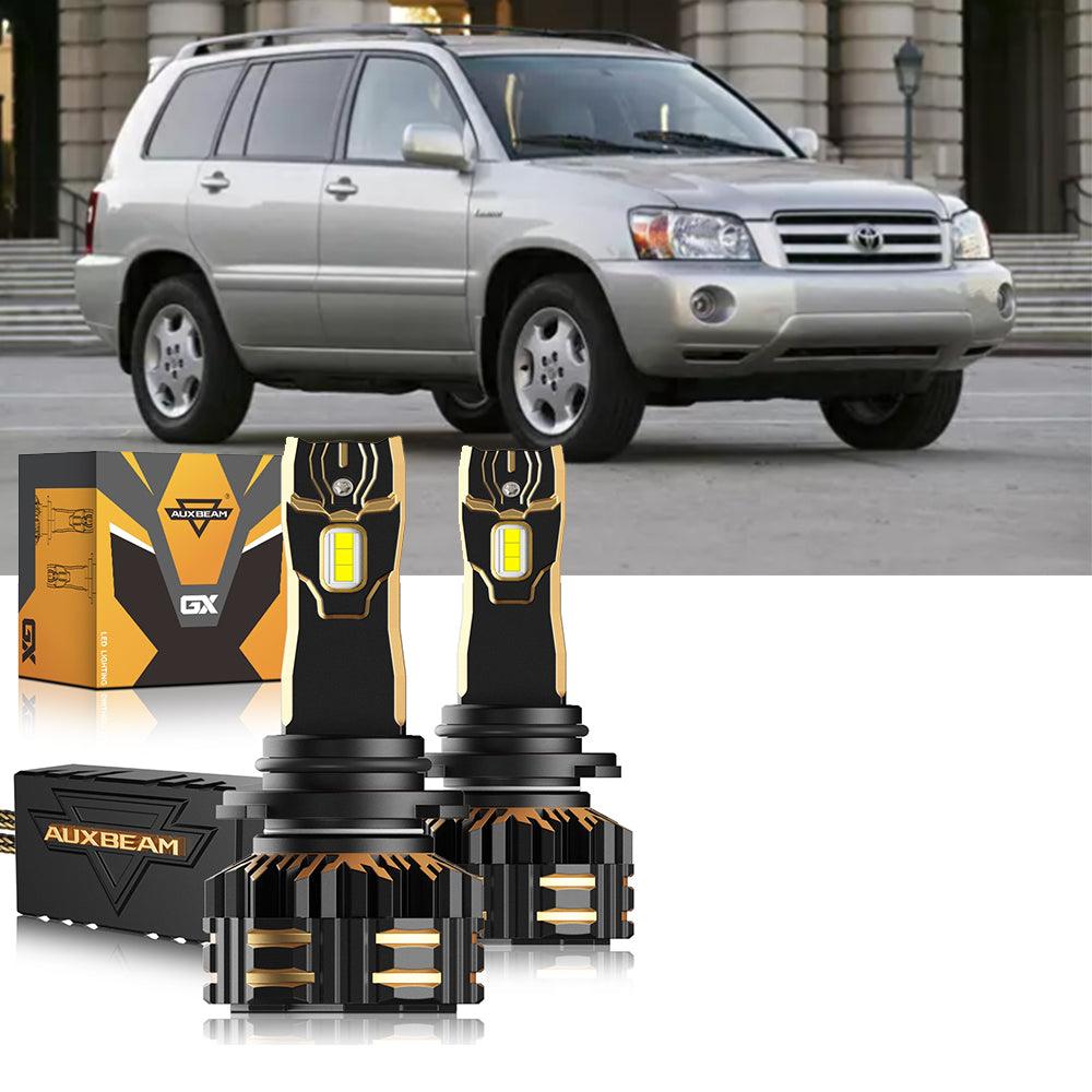 For 2004-2007 Toyota Highlander 9005 9006 LED Headlight Bulbs Bundle - Auxbeam  – éclairage LED auto