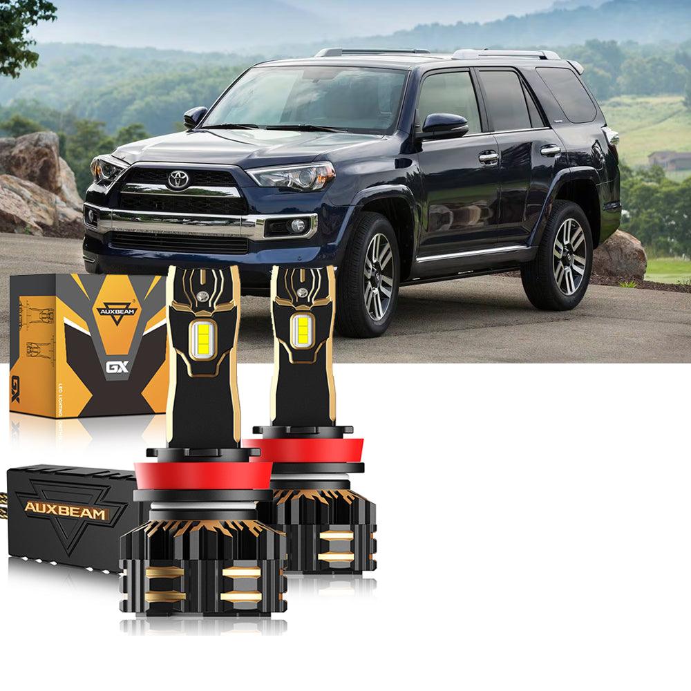 For 2010-2020 Toyota 4Runner 9005 H11 LED Headlight Bulbs Bundle - Auxbeam  – éclairage LED auto