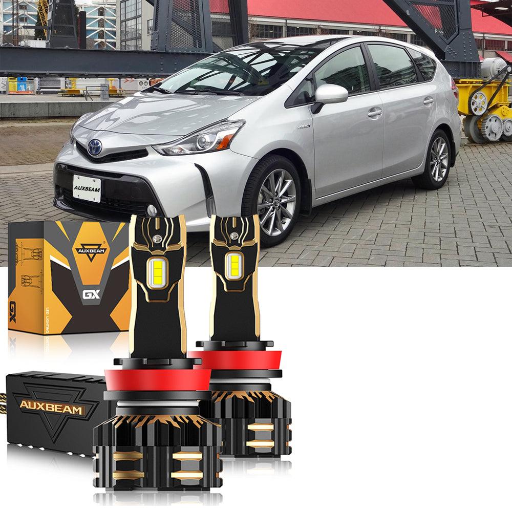 For 2012-2018 Toyota Prius V 9005 H11 LED Headlight Bulbs Bundle - Auxbeam  – éclairage LED auto