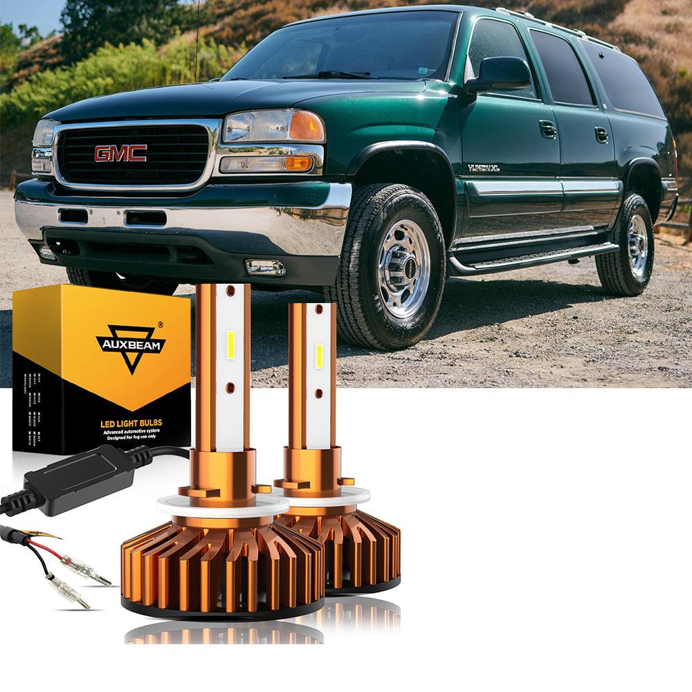 For 2000-2006 GMC Yukon XL 2500 9005 9006 LED Headlight Bulbs Bundle - Auxbeam  – éclairage LED auto