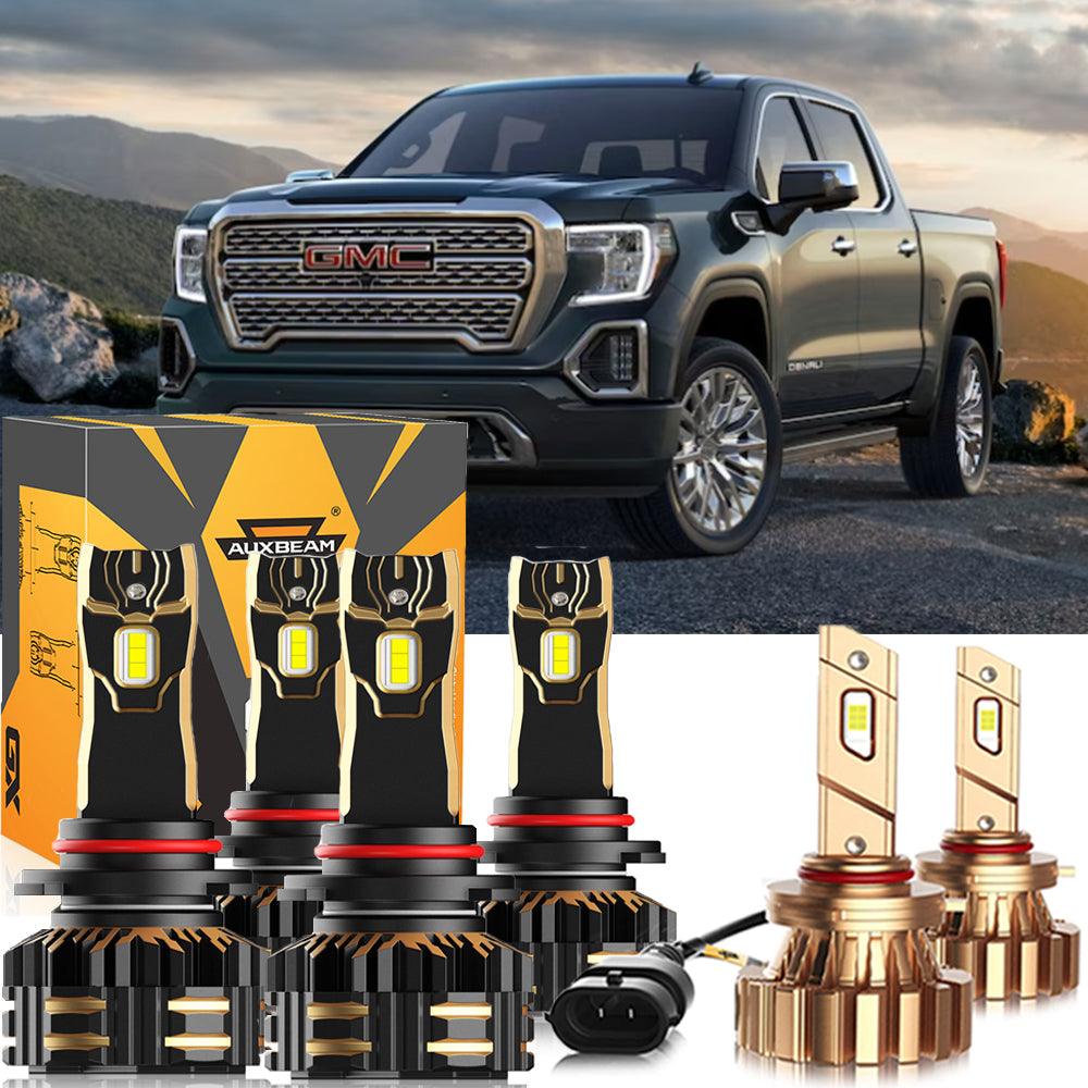 For 2003-2006 GMC Sierra 1500 9005 LED Headlight Bulbs Bundle - Auxbeam  – éclairage LED auto