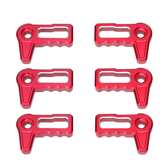 (6pcs/set) Top Roof Switch Handle for 2018-2022 Jeep Wrangler JL (Red/Black)