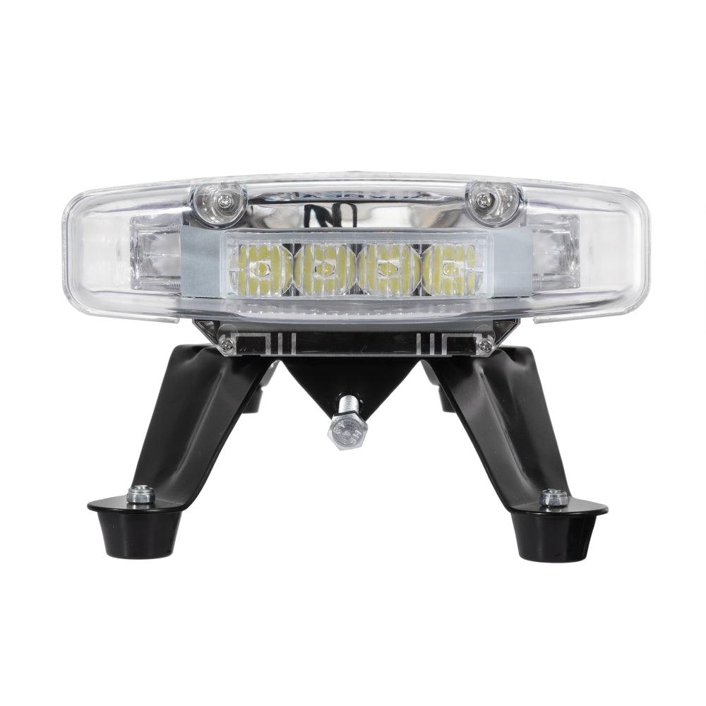 47 Inch Rooftop Strobe Flashing Light Bar with Mounting Brackets 20 Flashing Modes Emergency Safety Warning Caution Beacon Lights