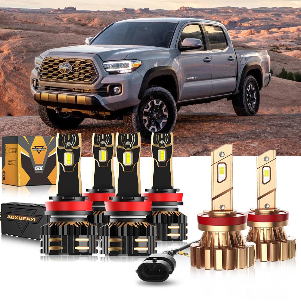 For 2021-2022 Toyota Tacoma H11 LED Headlight Bulbs Bundle - Auxbeam  – éclairage LED auto