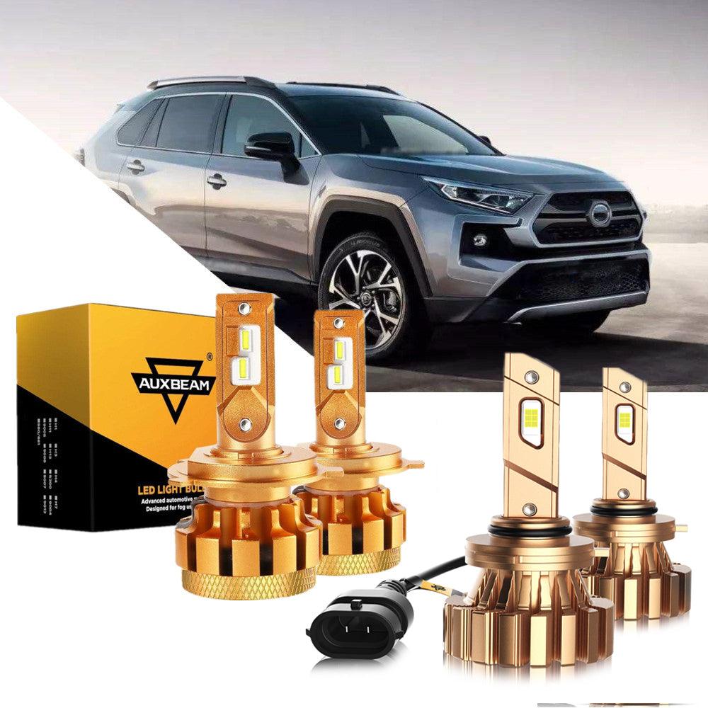 For 2001-2003 Toyota RAV4 F-16 Plus Series Built-in Canbus Automotive Grade 14000LM LED Light Bulbs High Low Beam Bundle - Auxbeam  – éclairage LED auto