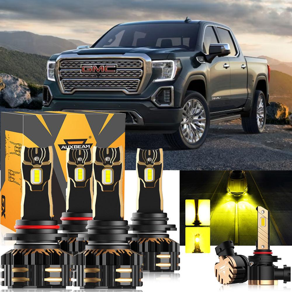 For 2007 GMC Sierra 1500 HD Classic 9005 9006 LED Headlight Bulbs Bundle - Auxbeam  – éclairage LED auto