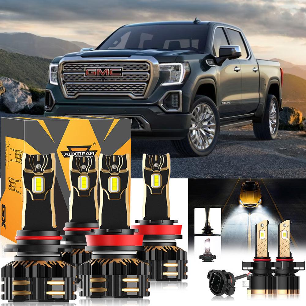 For 2007 GMC Sierra 1500 9005 H11 LED Headlight Bulbs Bundle - Auxbeam  – éclairage LED auto