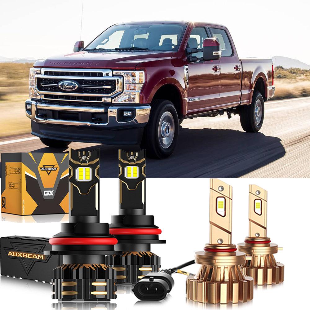 For 2000-2004 Ford F-350 Super Duty 9007 LED Headlight Bulbs - Auxbeam  – éclairage LED auto