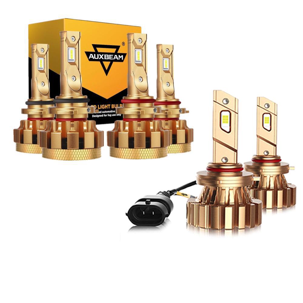 For 2003-2006 Chevrolet Silverado 3500 F-16 Plus Series Built-in Canbus Automotive Grade 14000LM LED Light Bulbs High Low Beam Bundle - Auxbeam  – éclairage LED auto