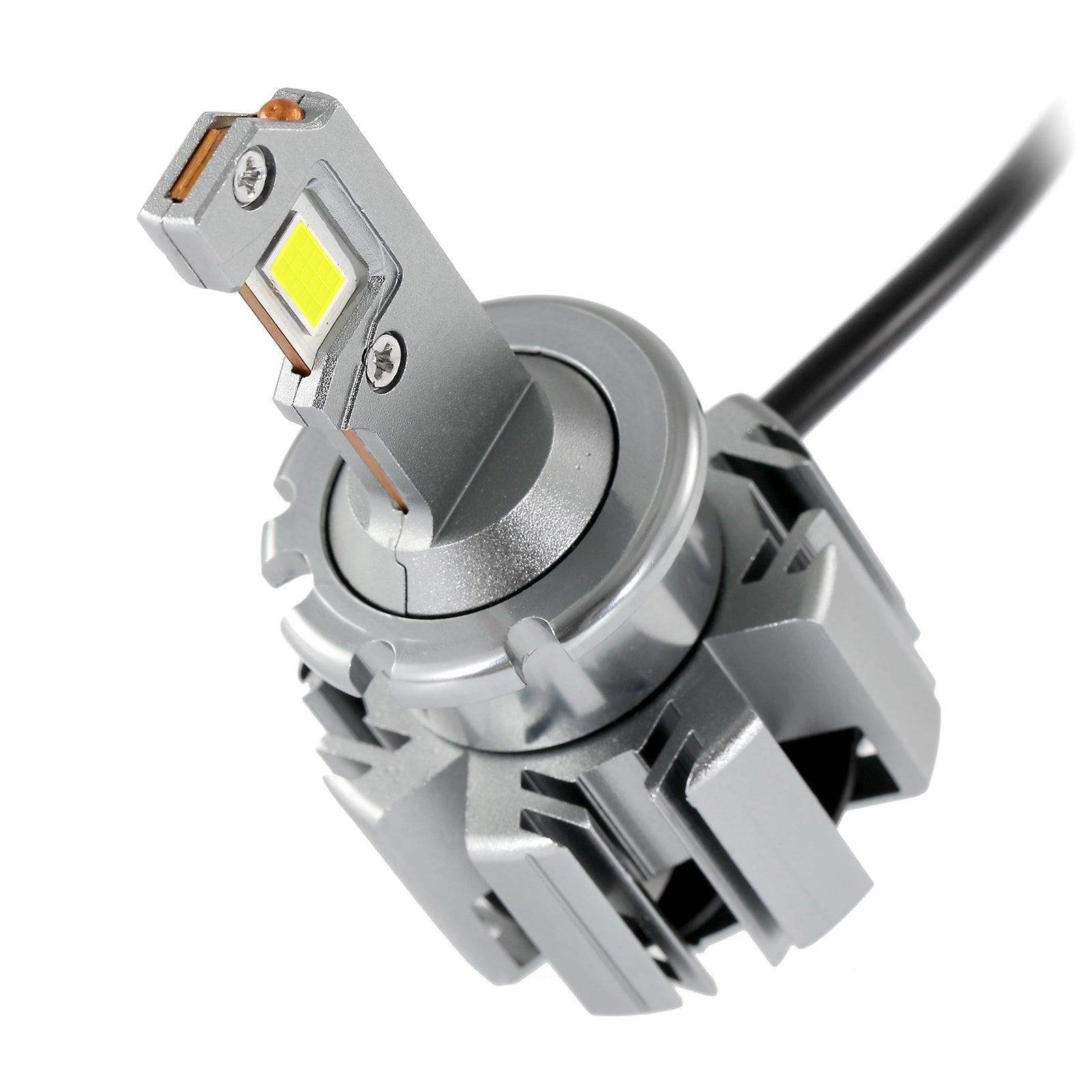 For 2005-2009 Mercedes-Benz SLR McLaren with HID headlamps LED Light Bulbs High Low Beam Bundle - Auxbeam  – éclairage LED auto