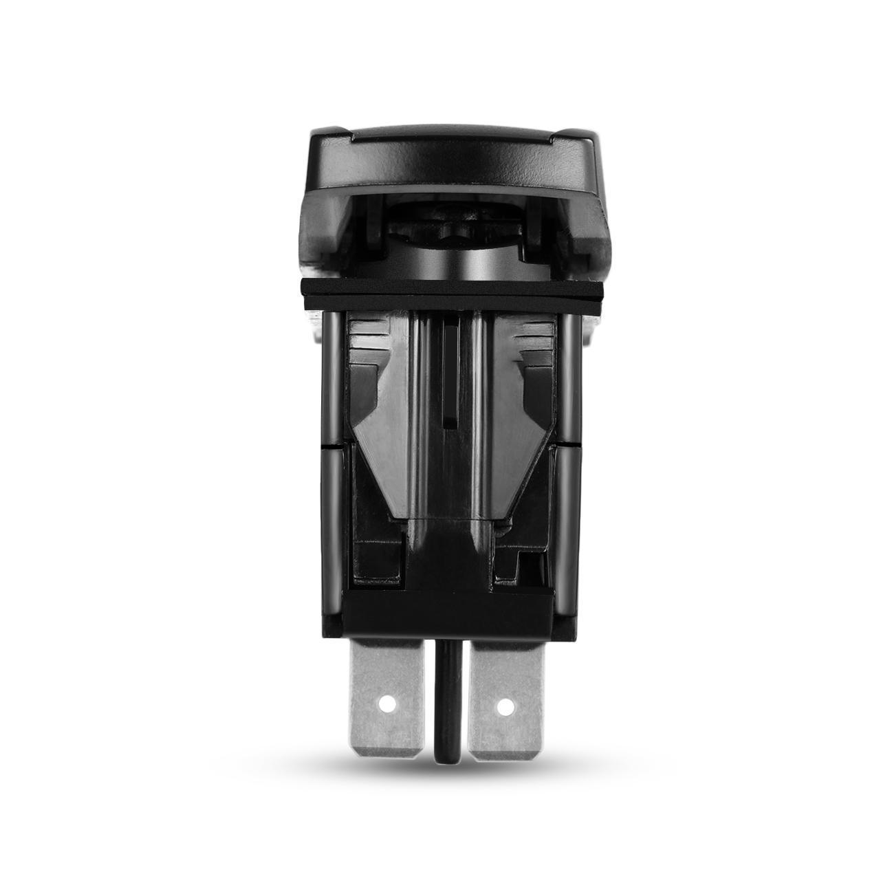 5 Pin Laser On/Off switches 20A/12V 10A/24V Switch with Jumper Wires Set for Cars,Trucks,RVs - Auxbeam