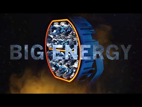 Auxiliary light Strands Big Energy 9" EB - Round / 22 cm / 126W