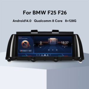 10.25″ Octa-Core Android 13.0 8G+128G IPS screen car multimedia For BMW X3 F25 F26 2003-2010 gps navigation Head unit built-in 4G LTE