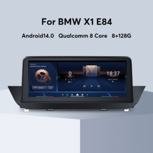 10.25″ Octa-Core Android 13.0 8G+128G IPS Screen Car Multimedia for BMW X1 E84 GPS Navigation Head Unit Bluetooth IDRIVE Built-in 4G LTE