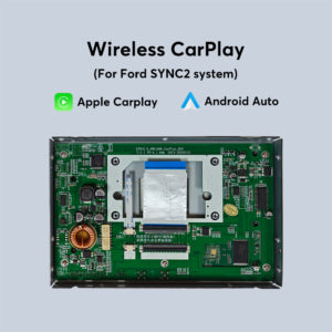 Wireless Carplay & Android Auto Retrofit interface for Ford Edge Kuga Mondeo Focus SYNC 2 system 8 inch 2015-2018