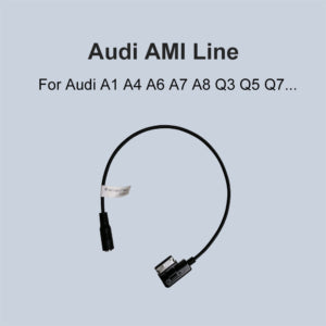 Interface AMI MMI to 3.5mm Female Jack Audio AUX Adapter Cable for AUDI
