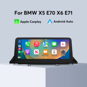 10.25″ Wireless CarPlay Android Auto For BMW X5 X6 E70 E71 E72 2007-2013 CCC CIC GPS Navigation Head Unit Car Dvd Player