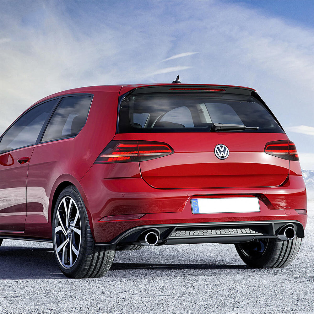 LED Tail Light Assembly With Sequential Turn Signal For 2013-2021 Volkswagen Golf MK7 MK7.5 Hatchback