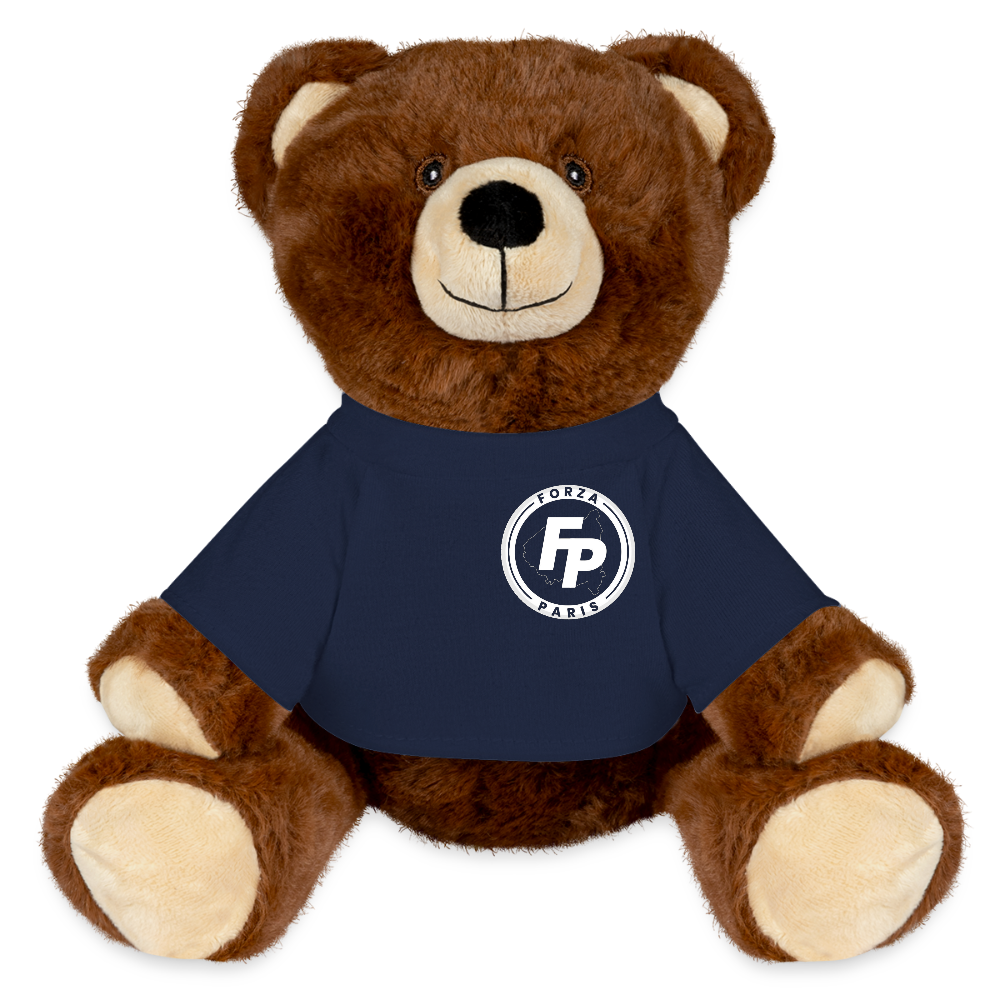 MiniFeet® RecycelBär® Teddy Bear Brown - french navy