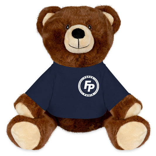 MiniFeet® RecycelBär® Teddy Bear Brown - french navy