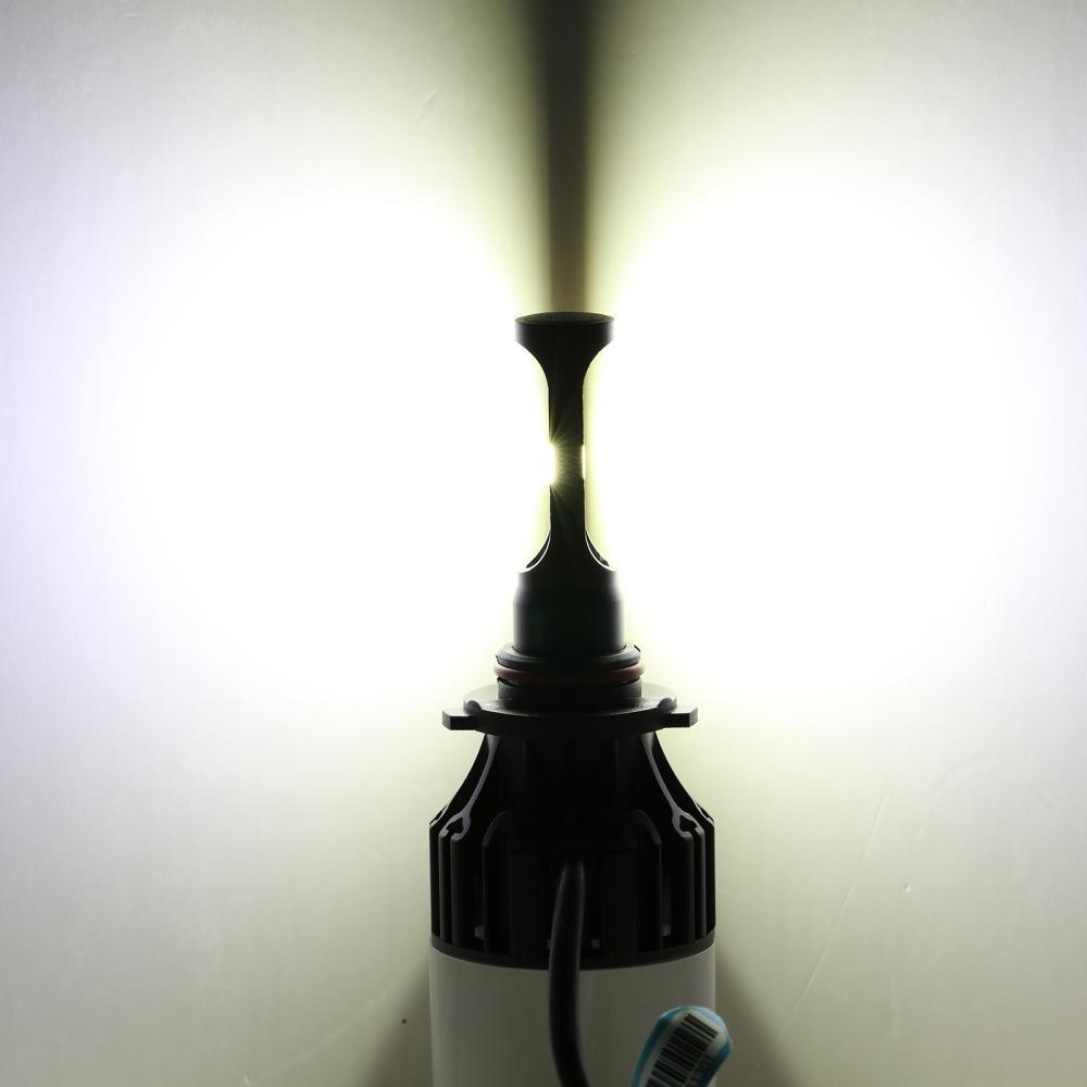 T5 Series Fan Cooling 50W 5000LM LED Light Bulbs High Low Beam Conversion Kit