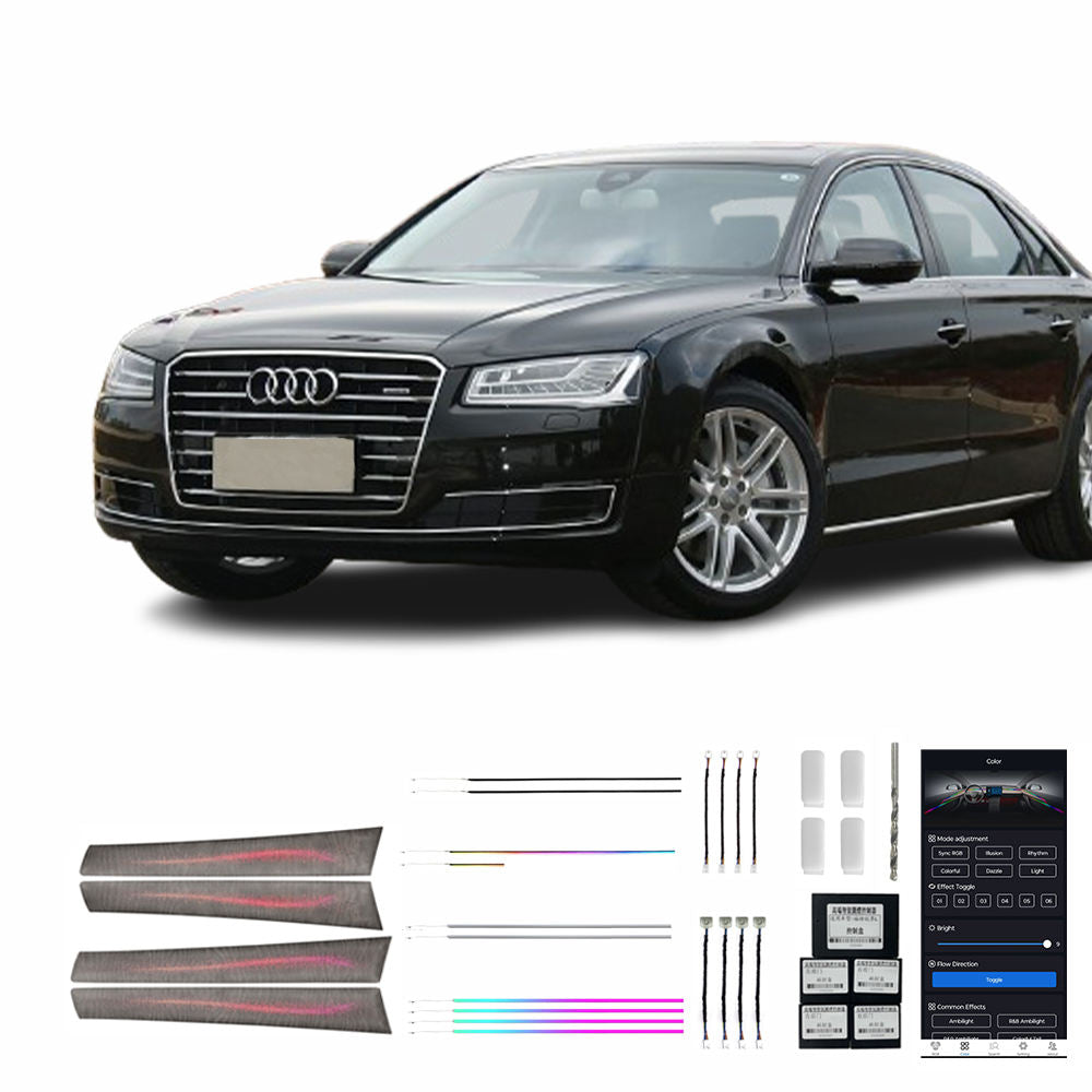 11 17 A8 Galaxy 25 Lumières Éclairage Ambiant Intérieur Voiture Haute Qualité Option Starlink Vente Directe Usine