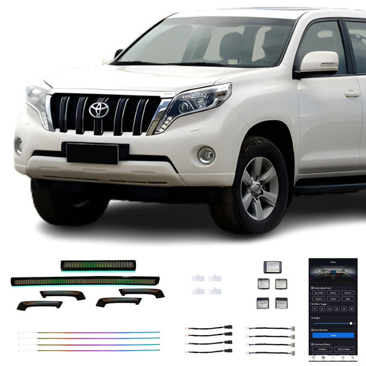 11-21 Prado Factory Direct Sales of High Quality Ambient Light Car Interior Dragon Scales Magic Color 22 Lights for Toyota Prado