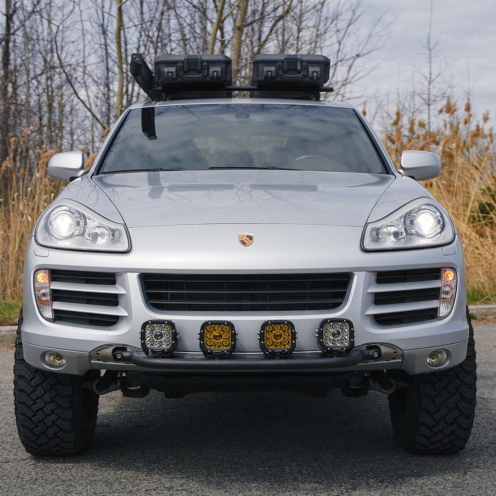 5 Inch 110W White/Amber Spot Light LED Driving Lights for Dodge Ram 1500/2500/3500