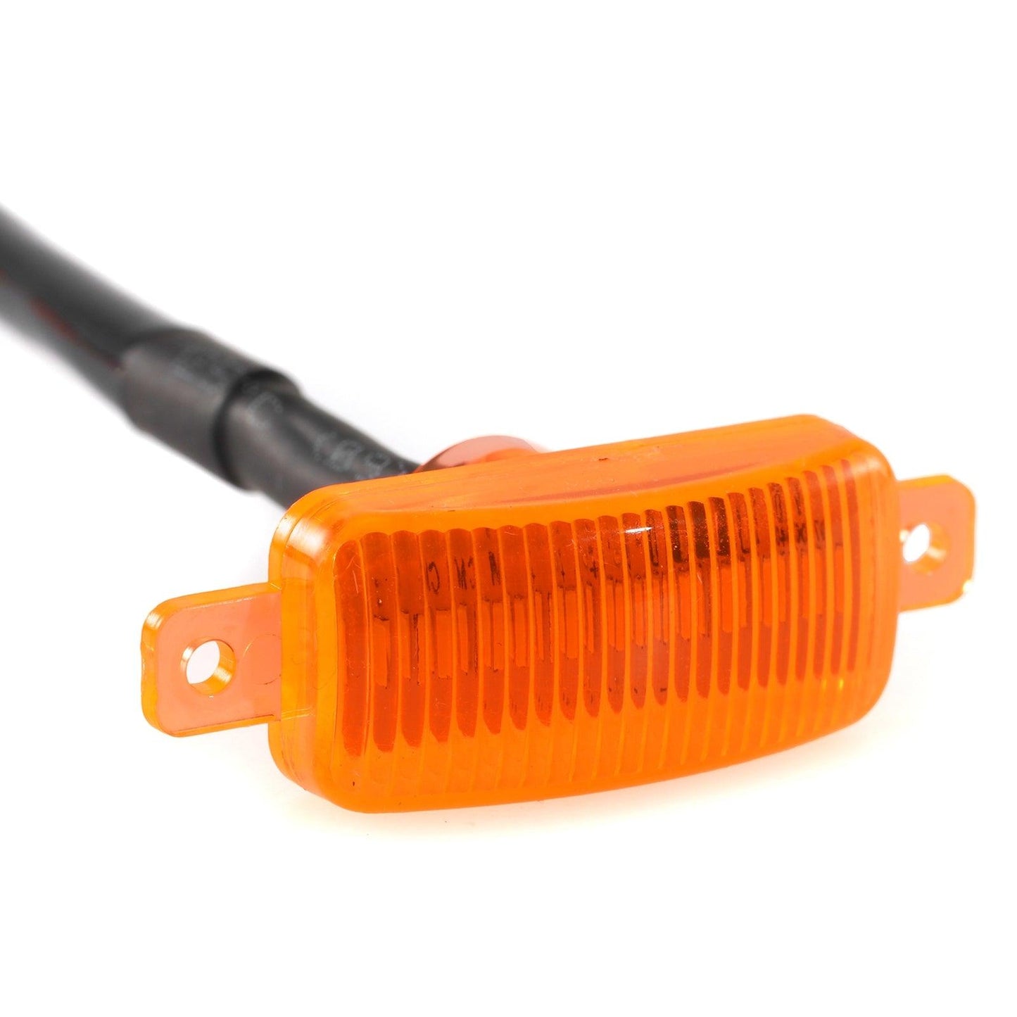 (3pcs/set) LED Front Grille Lights Raptor Style Amber Light Fit for Chevrolet Silverado 1500 2016-2021 (Amber shell/ Smoked shell）